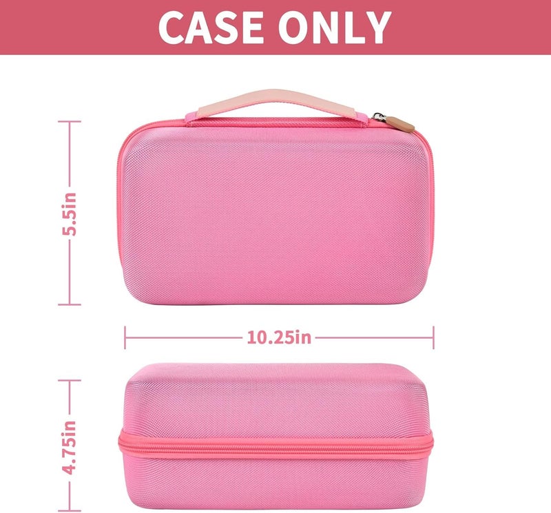 casmilee Case for Halo Bolt 58830/57720/ Air 58830/ ACDC Max 55500 mWh/ Air + Portable Emergency Power Kit, Storage Holder for Air Nozzles, Extra Accessory, Car Jump Starter, and Charger- Pink (Box Only) - Image 5